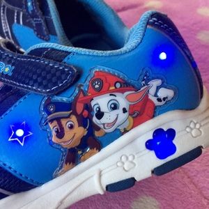 Paw patrol light up shoes